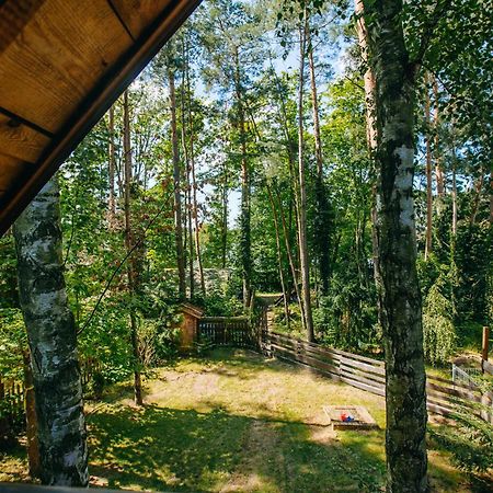 Domek Nad Jeziorem Villa Lubkowo Buitenkant foto